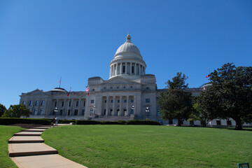 Arkansas state capitol building.