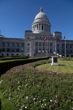 Arkansas state capitol building.