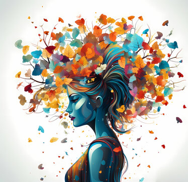 Unleashing Imagination - A Woman's Colorful Mind and the Power of Mental Health Care