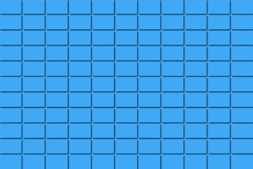 a large blue plaid pattern with squares in different colors, in a repeated repeat