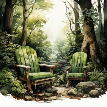 Beautiful Forest Chair