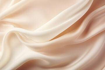 Soft vanilla gradient background, a silky backdrop with gentle tones - obrazy, fototapety, plakaty