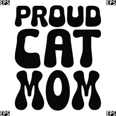 Obraz premium Dog and cats retro svg design 