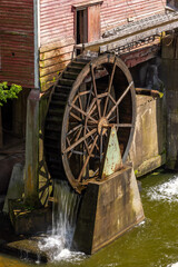 Old Grist Mill Water Wheel