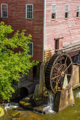 Old Grist Mill Water Wheel