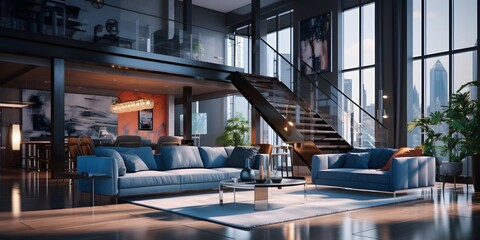 Fototapeta premium modern interior design