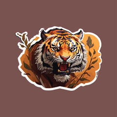 Tiger sticker