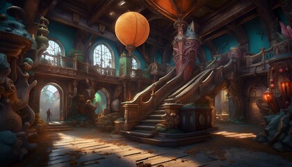 fantasy wacky museum