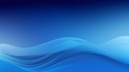 Fototapeta premium Vintage Ocean Wave Graphics on Blue Background