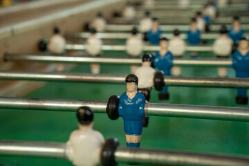 taca taca, mesa de juego  © Yaritza