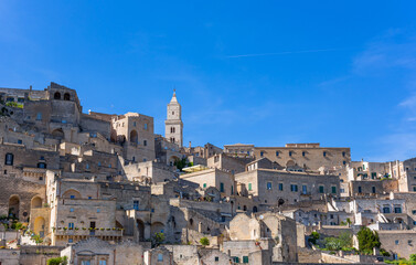 Obraz premium Ancient Unesco heritage old town of Matera
