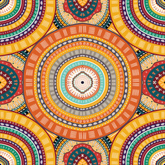 Set african tribal fabric Colorful circular geometric pattern  for textile background,texture,batik,carpet,mosaic,ceramics,backdrop,wallpaper,clothing,craft,wall,floor,decorative,building,retro,boho