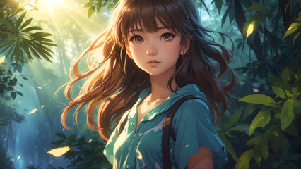 Portrait of an Anime Girl