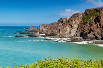 Hartland Quay, Devon, UK