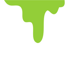 Melted Green Toxic Slime Blob