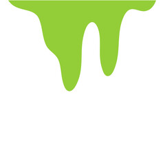 Melted Green Toxic Slime Blob