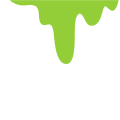 Melted Green Toxic Slime Blob