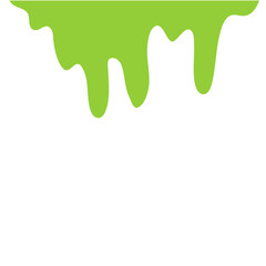 Melted Green Toxic Slime Blob