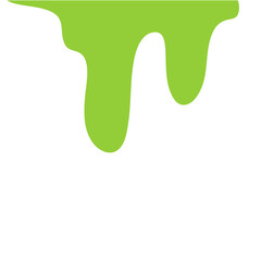 Melted Green Toxic Slime Blob