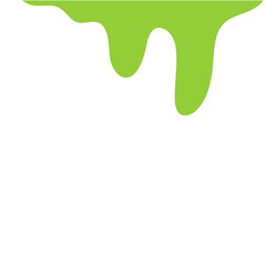 Melted Green Toxic Slime Blob