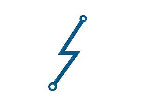 electricity logo motion graphic background