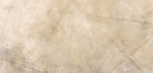 Old paper. Vintage parchment. Aged watercolor texture for cover design, cards or banner. Vector watercolor art background. Wall. Painted grunge template for design.