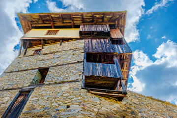 Mountain village of Kovachevitsa, Old traditional Bulgarian house