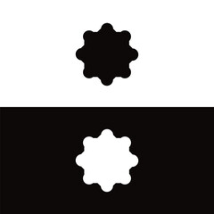 Circle vector logo template design  . Circle icon illustration