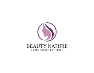 Spa wellness premium girl logo vector yoga, skincare, lotus, flower, girly, feminine
