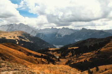 Berglandschaft in den Dolomiten