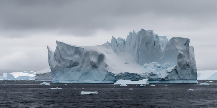 Antarctica is pristine wilderness of snow is home to a large variety of polar wildlife.