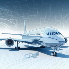 Advanced transportation technology - Air freight, AI, network, airplane