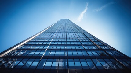 Fototapeta premium Iconic silhouette of a building showcasing its distinctive architecture.