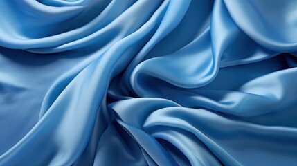blue fabric beautiful silk luxury background
