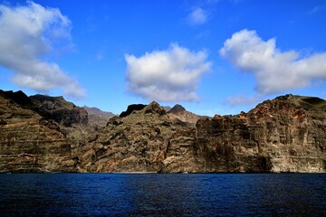 Acantilados de Los Gigantes, Tenerife, Islas Canarias, España.