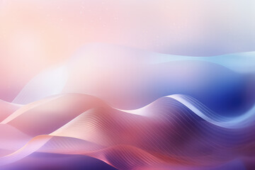 Pastel vibrant colors abstract background with shapes in the form of curved waves. Design layout for marketplace, banners, presentations, flyers, posters and invitations. 