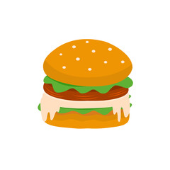 Hamburger food 