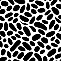 Black and white flat pattern
