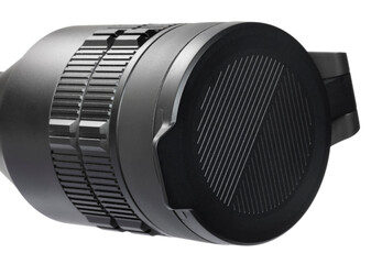 Cover that protects a thermal rifle scopes sensor