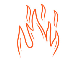 Fire line icon