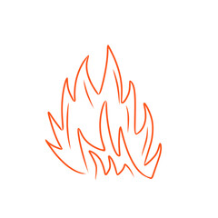 Fire line icon