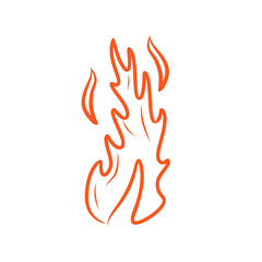 Fire line icon