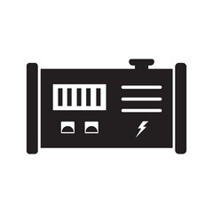 generator icon logo vector design template