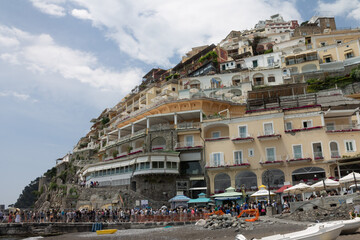 Fototapeta na wymiar Cliffside View of Positano