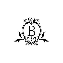 Royal Design Alphabet Logo B