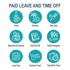 Paid Family Leave Benefits - PFL Benefits include sick time, paid time off, vacation benefits, death in the family, maternity, paternity leave, and other PTO