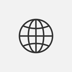 web flat icon vector illustration