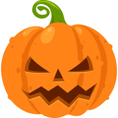 Halloween Pumpkin Illustration