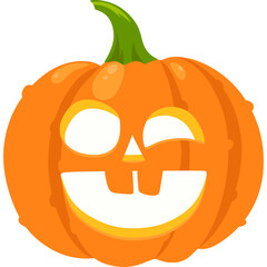 Halloween Pumpkin Illustration