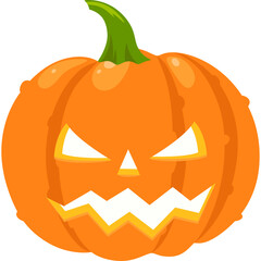Halloween Pumpkin Illustration